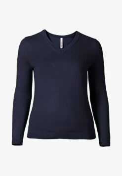 Sheego Strickpullover - Marine 11 Sheego Strickpullover - Marine -Sheego 15caa564f3c84109a3bf972e512114fd