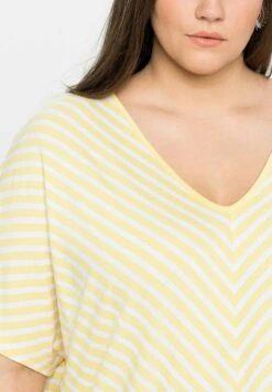 Sheego T-Shirt Print - Hellgelb 11 Sheego T-Shirt Print - Hellgelb -Sheego 15ff6d645f534c4a99e584e344eab8d1