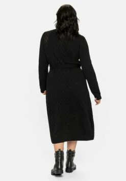 Sheego Strickkleid - Schwarz 10 Sheego Strickkleid - Schwarz -Sheego 161c9d5e4c084af694db6877d54fa7d8