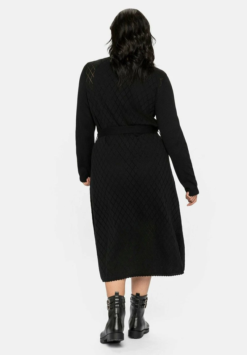 Sheego Strickkleid - Schwarz 5 Sheego Strickkleid - Schwarz – Bild 3