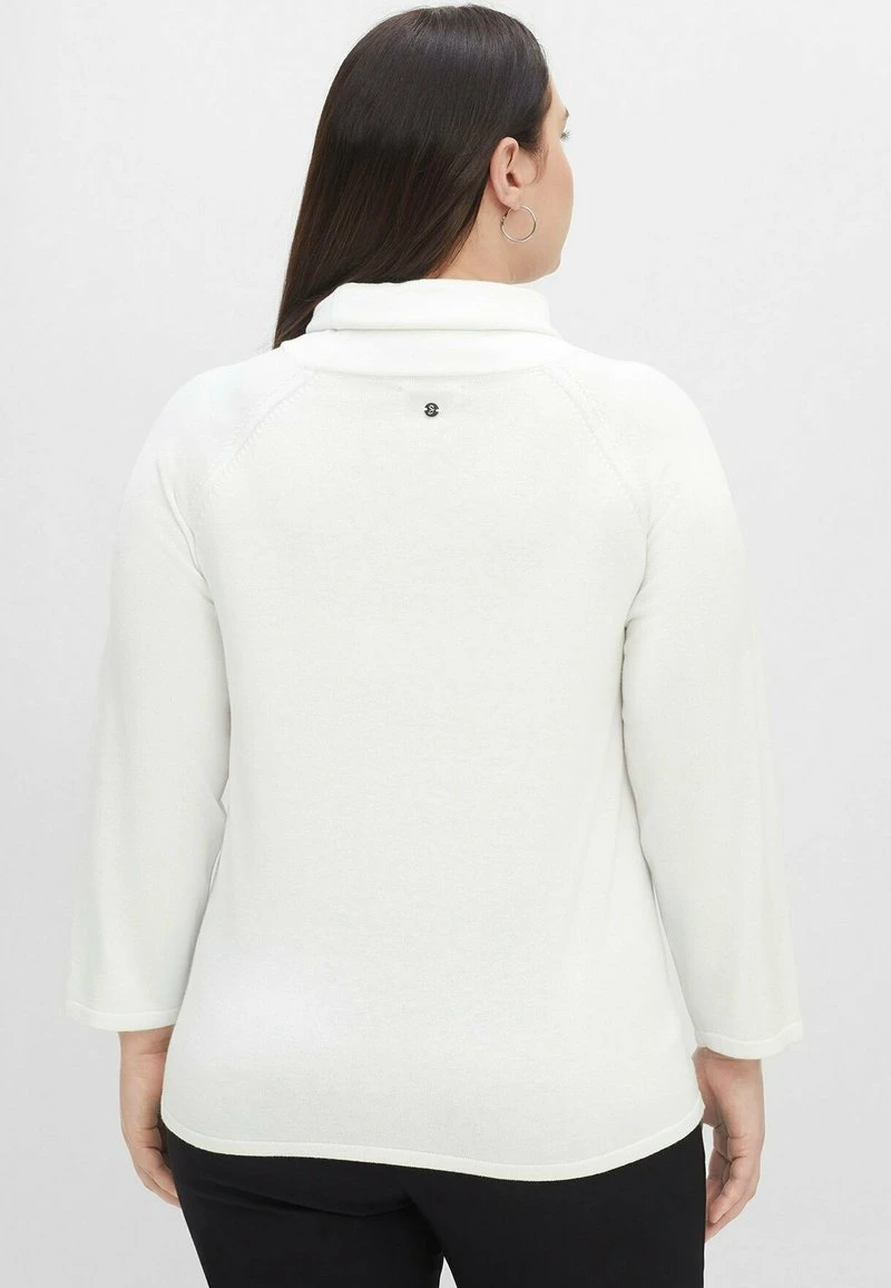 Sheego Strickpullover - Offwhite 5 Sheego Strickpullover - Offwhite – Bild 3