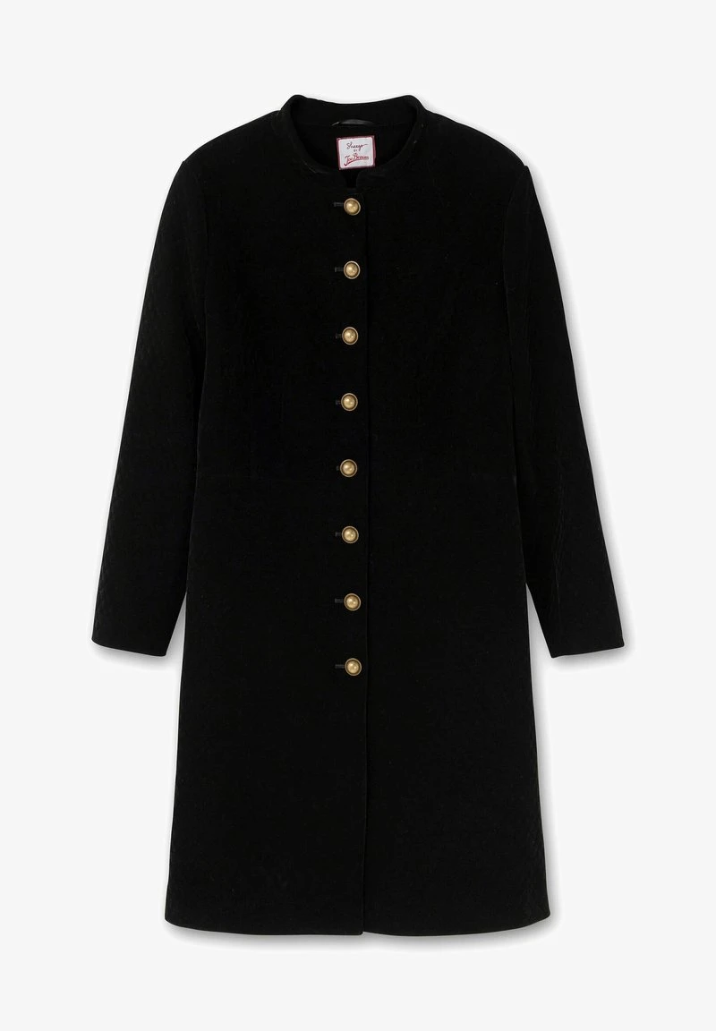 Sheego Klassischer Mantel - Schwarz 8 Sheego Klassischer Mantel - Schwarz – Bild 6