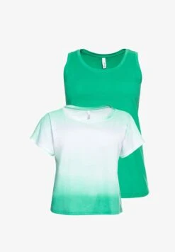 Sheego T-Shirt Print - Blattgrün -Sheego 1710742fdb4d42bfb112fa330b87fdd5