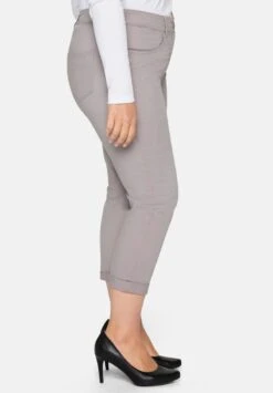 Sheego Stoffhose - Silbergrau -Sheego 171a6dba364b4820bef022271db9c9ad