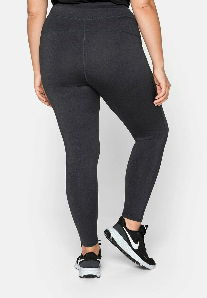 Sheego Leggings - Hosen - Dunkelgrau Meliert 5 Sheego Leggings - Hosen - Dunkelgrau Meliert – Bild 3