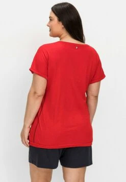 Sheego RELAX - T-Shirt Basic - Mohnrot 10 Sheego RELAX - T-Shirt Basic - Mohnrot -Sheego 17fe9a764db2404e909a878e0241f48a