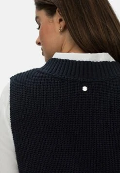 Sheego Strickpullover - Nachtblau Gestreift 11 Sheego Strickpullover - Nachtblau Gestreift -Sheego 193847ef4cbd4336b85808b197748d92