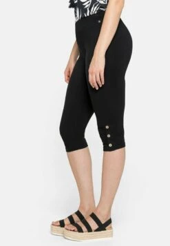 Sheego Leggings - Hosen - Schwarz 11 Sheego Leggings - Hosen - Schwarz -Sheego 19406238dea04ea4942f0c5a6101fef4