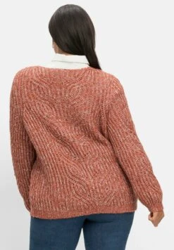 Sheego Strickpullover - Rostrot 10 Sheego Strickpullover - Rostrot -Sheego 197aa76dc86c4912b0ae71aa06c7bb87