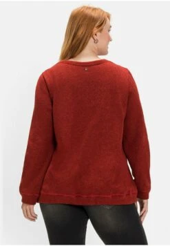 Sheego Strickpullover - Rostrot Meliert 10 Sheego Strickpullover - Rostrot Meliert -Sheego 1a6c809ea7234544b4b0f13ab5c326c8