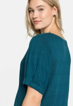 Sheego T-Shirt Basic - Dunkelpetrol 11 Sheego T-Shirt Basic - Dunkelpetrol -Sheego 1ba6f8be8ac7474f8b8e25ce36b210b0