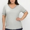 Sheego Nachtwäsche Shirt - Grau Meliert 1 Sheego Nachtwäsche Shirt - Grau Meliert -Sheego 1c8b53ee0b664bc5afa98591047de41c