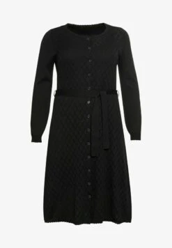 Sheego Strickkleid - Schwarz 12 Sheego Strickkleid - Schwarz -Sheego 1e089836654d4a2bb45d6062c273ea4b