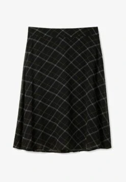 Sheego A-Linien-Rock - Schwarz Gemustert 13 Sheego A-Linien-Rock - Schwarz Gemustert -Sheego 1f1d6812d739416d9f036d39220206dd