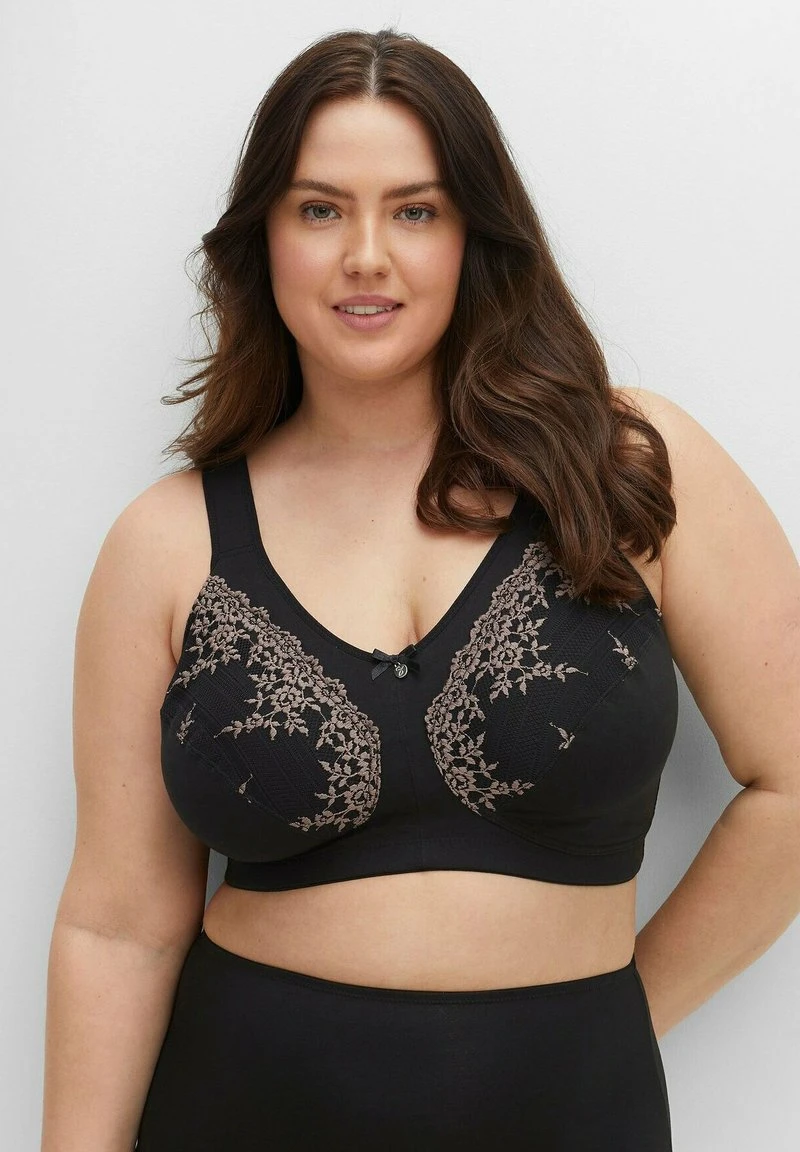 Sheego 2ER-PACK - Balconette BH - Schwarz/taupe 5 Sheego 2ER-PACK - Balconette BH - Schwarz/taupe – Bild 3