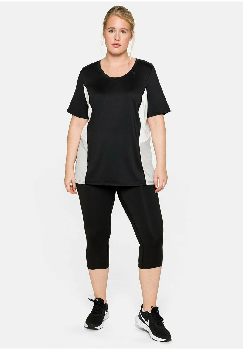 Sheego Kurze Sporthose - Schwarz 4 Sheego Kurze Sporthose - Schwarz – Bild 2