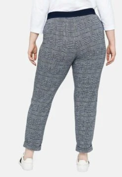 Sheego HOSE - Stoffhose - Karo -Sheego 2098c7dd275a4705a26fe49113c679a6