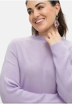 Sheego Strickpullover - Lavendel 11 Sheego Strickpullover - Lavendel -Sheego 20eb7e2e7c084071859cd1198af08886