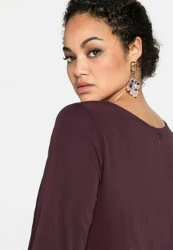 Sheego Freizeitkleid - Burgund 11 Sheego Freizeitkleid - Burgund -Sheego 2124e72394c947e59fd51db1f6dfa805