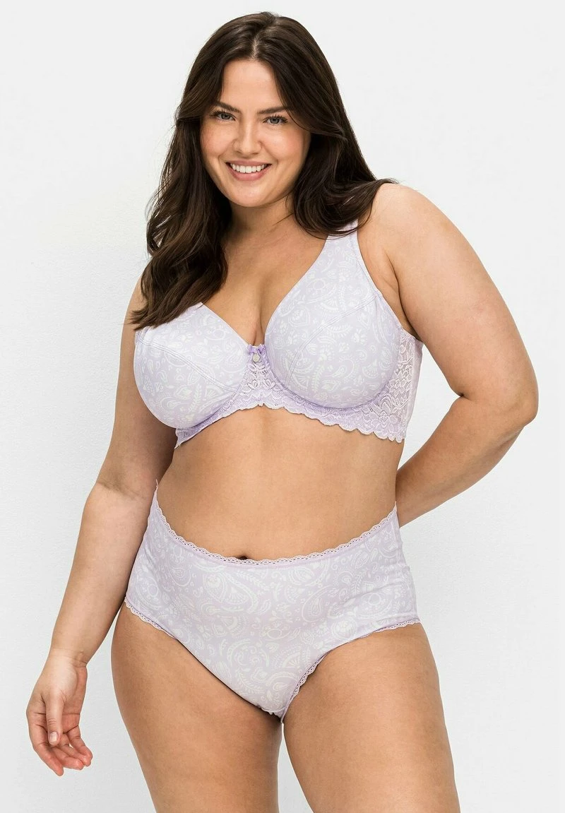 Sheego Slip - Lavendel Bedruckt 3 Sheego Slip - Lavendel Bedruckt