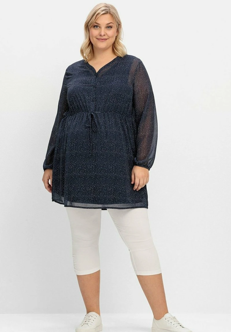 Sheego STILL - Tunika - Nachtblau Bedruckt 4 Sheego STILL - Tunika - Nachtblau Bedruckt – Bild 2