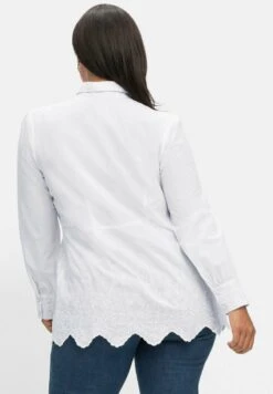 Sheego Hemdbluse - Weiß 10 Sheego Hemdbluse - Weiß -Sheego 22aeab638f4a4a7ebced43c57cffbaed
