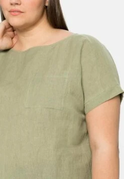 Sheego Bluse - Hellkhaki -Sheego 22f331cddbf7492386e447448f306df5