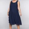 Sheego Freizeitkleid - Marine -Sheego 232e1a1f94d04316bd03c30832773162