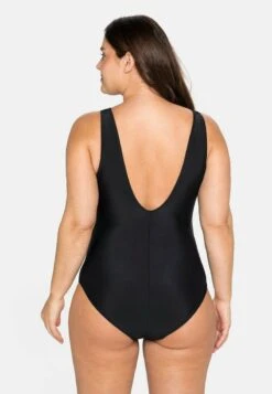 Sheego Badeanzug - Schwarz Bedruckt 10 Sheego Badeanzug - Schwarz Bedruckt -Sheego 2401c217e9aa43a1ad61be3620444fd1