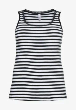 Sheego Top - Black/ White -Sheego 244235e4982042e585f143183cb84a89