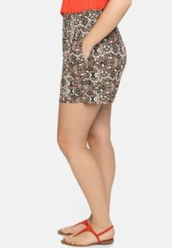 Sheego Shorts - Rostrot Gemustert 11 Sheego Shorts - Rostrot Gemustert -Sheego 2456a6fe335d4b12aa4a515f6bdad73b