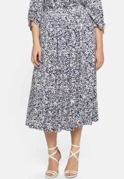 Sheego A-Linien-Rock - Dark Purple