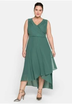 Sheego Cocktailkleid/festliches Kleid - Opalgrün -Sheego 246ca9944c434c92b6e81d6056f541f9 1
