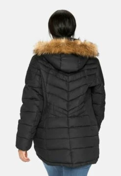 Sheego Wintermantel - Schwarz 10 Sheego Wintermantel - Schwarz -Sheego 25660c2447b341d8bd5cf233a843b005