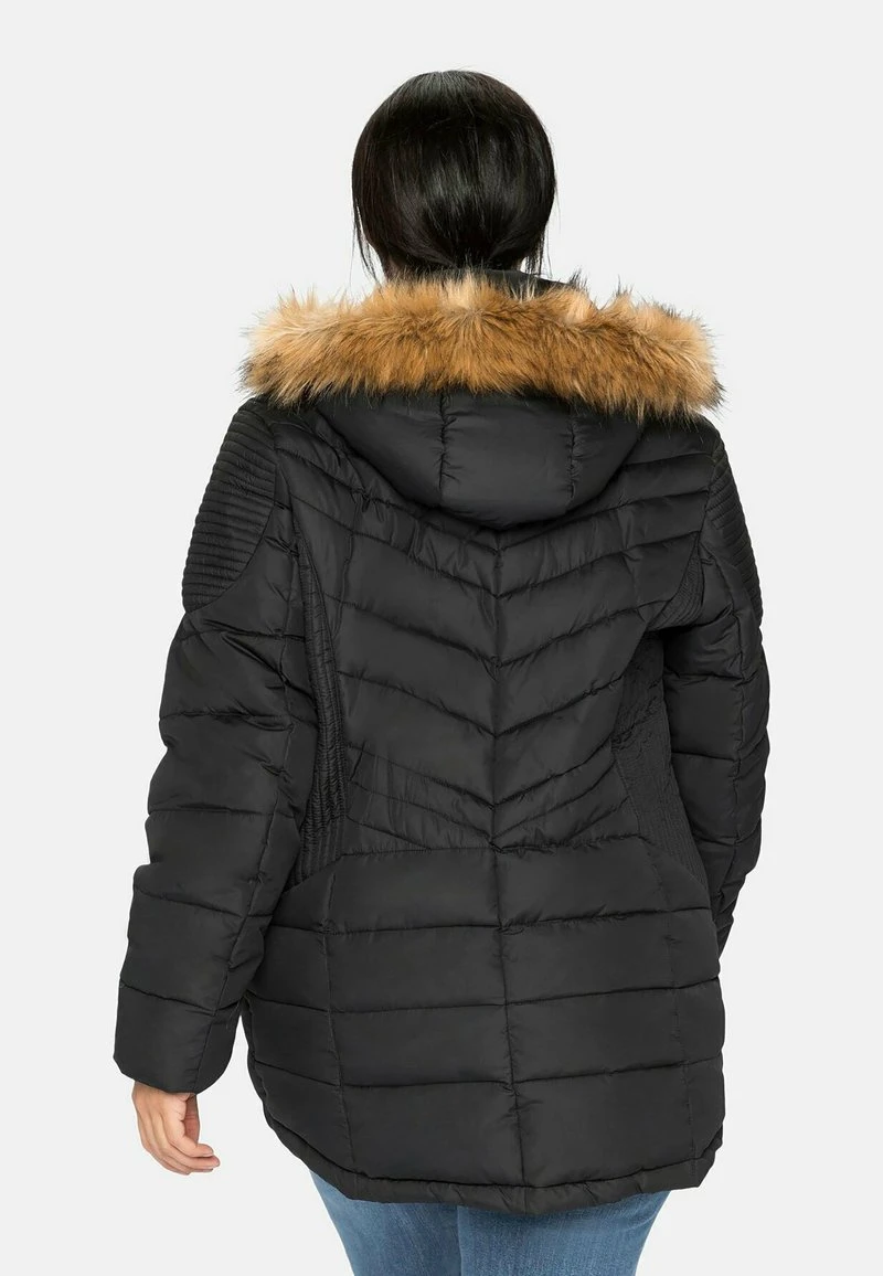 Sheego Wintermantel - Schwarz 5 Sheego Wintermantel - Schwarz – Bild 3