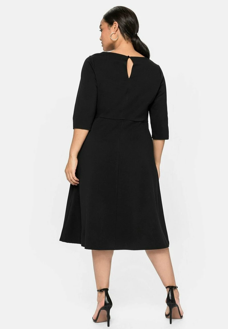 Sheego Cocktailkleid/festliches Kleid - Schwarz 4 Sheego Cocktailkleid/festliches Kleid - Schwarz – Bild 2