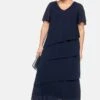Sheego Cocktailkleid/festliches Kleid - Dark Blue