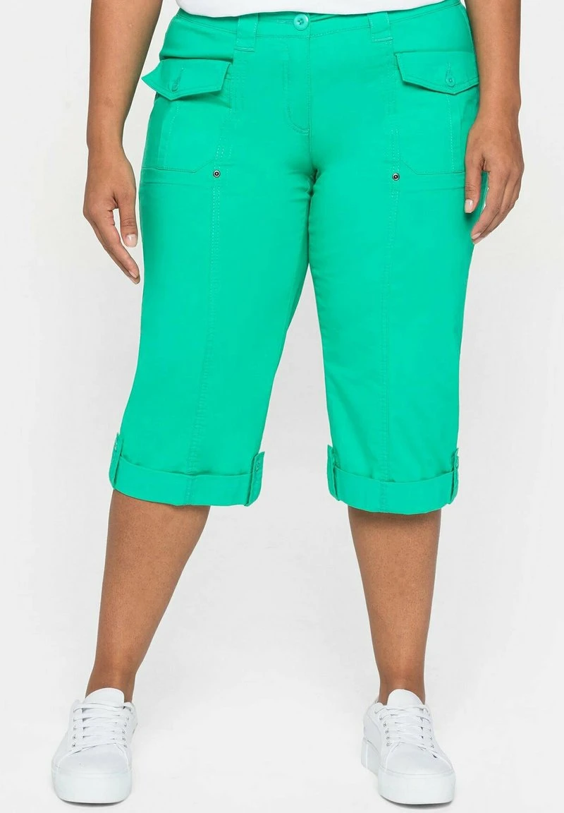 Sheego Shorts - Blattgrün 3 Sheego Shorts - Blattgrün