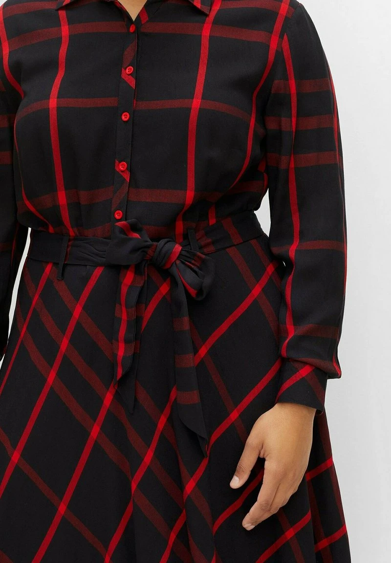 Sheego Blusenkleid - Karo 7 Sheego Blusenkleid - Karo – Bild 5