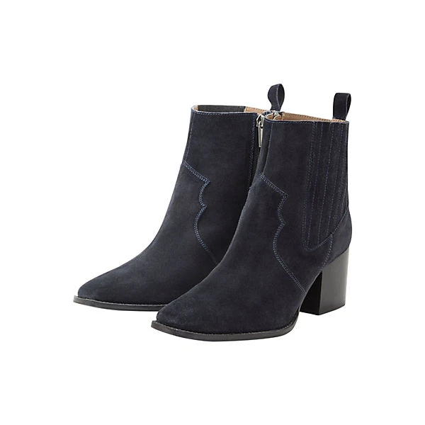 Sheego Stiefelette Klassische Stiefeletten - Dunkelblau 3 Sheego Stiefelette Klassische Stiefeletten - Dunkelblau