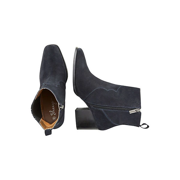Sheego Stiefelette Klassische Stiefeletten - Dunkelblau 6 Sheego Stiefelette Klassische Stiefeletten - Dunkelblau – Bild 4
