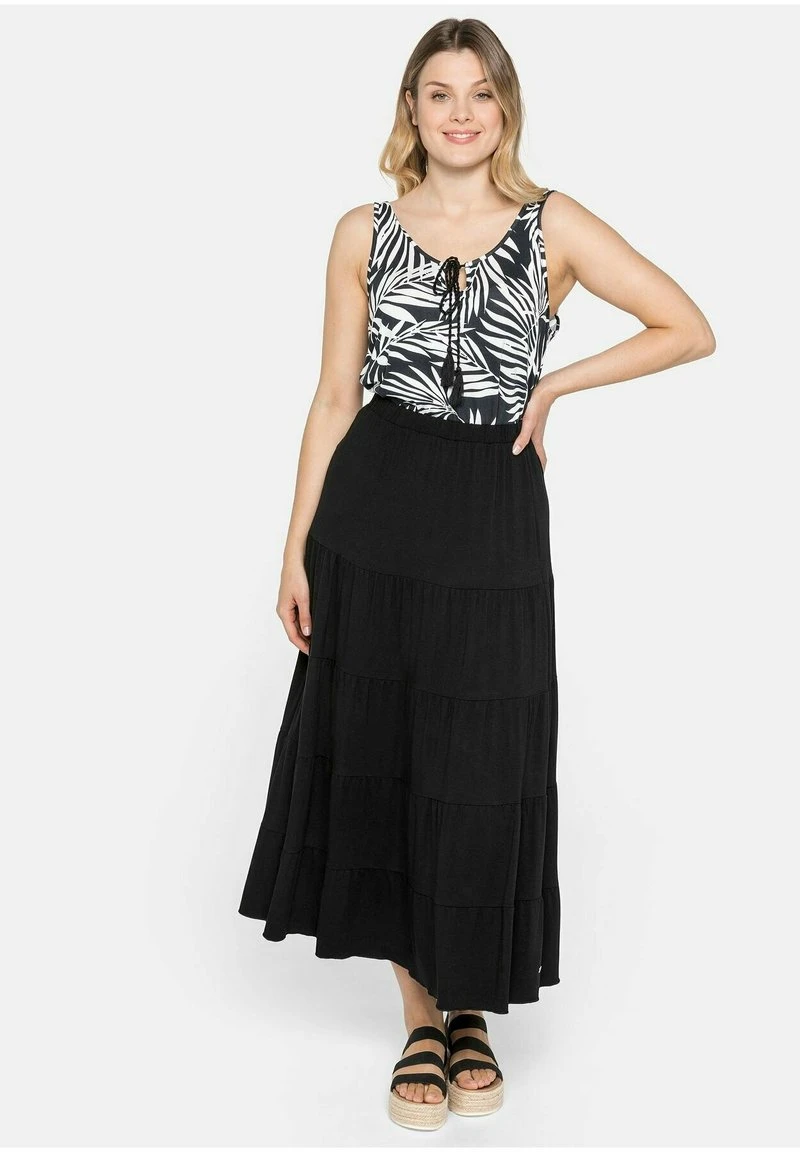 Sheego Maxirock - Schwarz 6 Sheego Maxirock - Schwarz – Bild 4