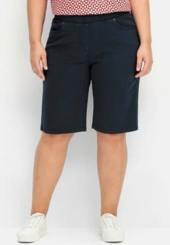 Sheego Shorts - Nachtblau