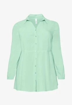 Sheego Hemdbluse - Pudergrün 12 Sheego Hemdbluse - Pudergrün -Sheego 28e2365efac94518a04ad41ebfcd3c7d