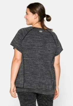 Sheego T-Shirt Basic - Anthrazit Meliert 10 Sheego T-Shirt Basic - Anthrazit Meliert -Sheego 296444d5156d43509f66701d267320ba