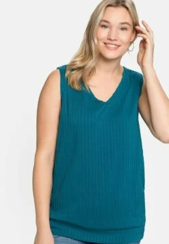 Sheego Top - Dunkelpetrol -Sheego 29ede7bcf335411db540b8fee97fd36e