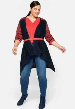 Sheego Strickjacke - Nachtblau -Sheego 2a0a06efbde646f6b070877f63138cac