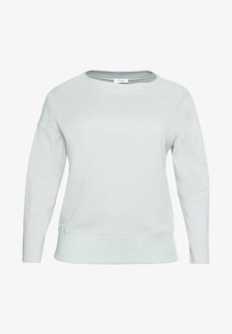 Sheego LANGARM - Langarmshirt - Hellgrau 7 Sheego LANGARM - Langarmshirt - Hellgrau – Bild 5