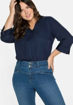 Sheego Bluse - Marine 11 Sheego Bluse - Marine -Sheego 2a7a04918d6a4f40a064368986b452bb