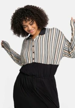 Sheego Blusenkleid - Schwarz 10 Sheego Blusenkleid - Schwarz -Sheego 2a7c9bc59cc94e8d9d4fa2ca412367be